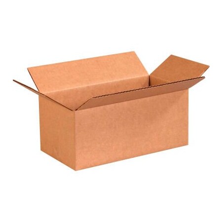The Packaging Wholesalers Global Industrial„¢ Long Cardboard Corrugated Boxes, 12"L x 6"W x 5"H, Kraft - Pkg Qty 25 BS120605